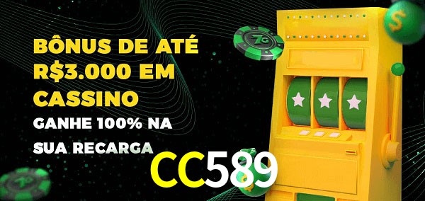 CC589 melhor bônus de depósito