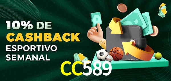 10% de bônus de cashback na CC589
