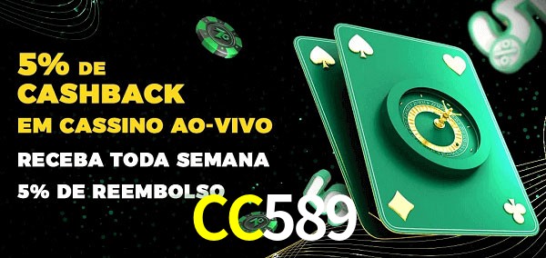 Promoções do cassino ao Vivo CC589
